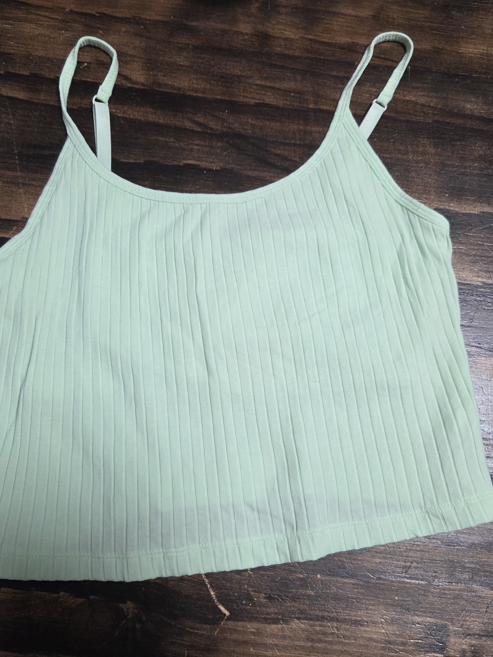 Old Navy Mint Ribbed Cami Tank
